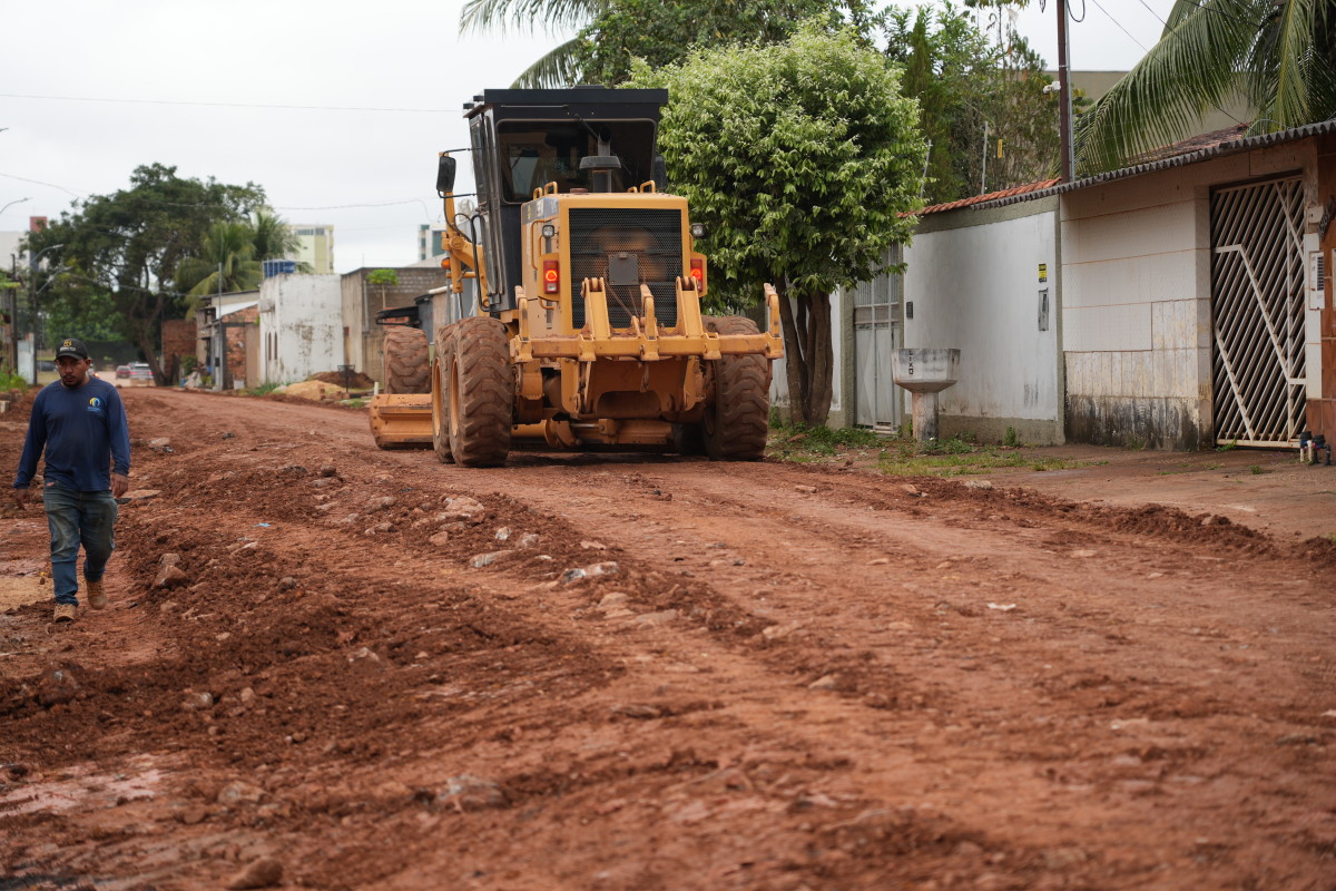 Capital recebe novas frentes de obras em vias urbanas