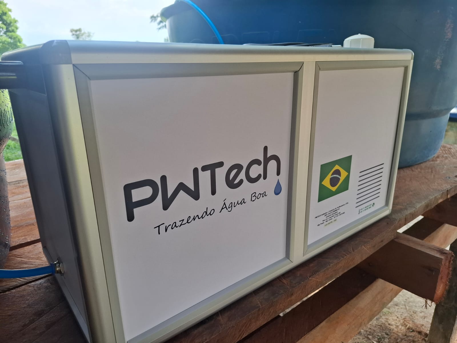 Sistema utiliza apenas duas caixas d’água e um equipamento portátil de fácil instalação