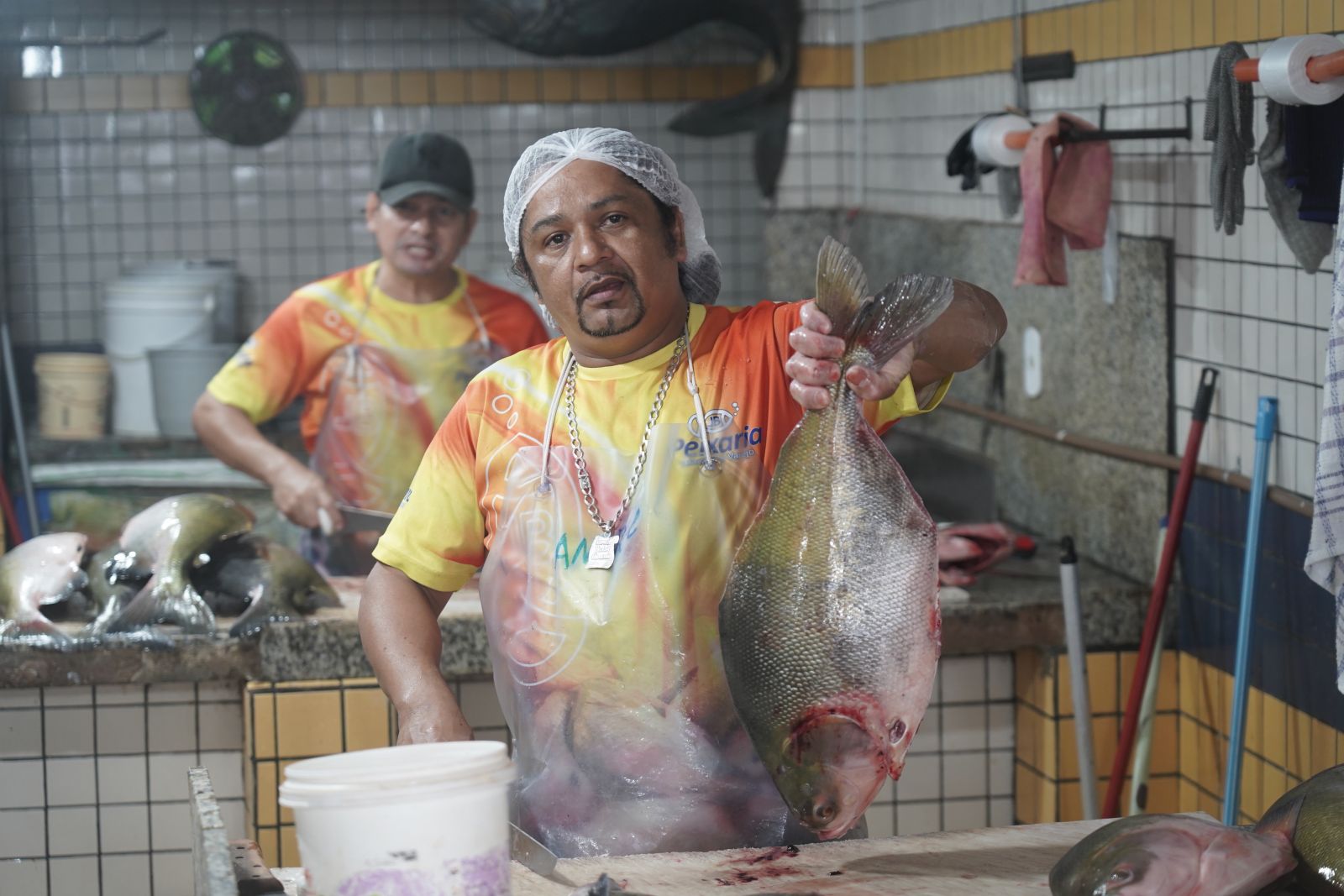  Para o André Gomes, o fim dos alagamentos representa a continuidade das atividades econômicas