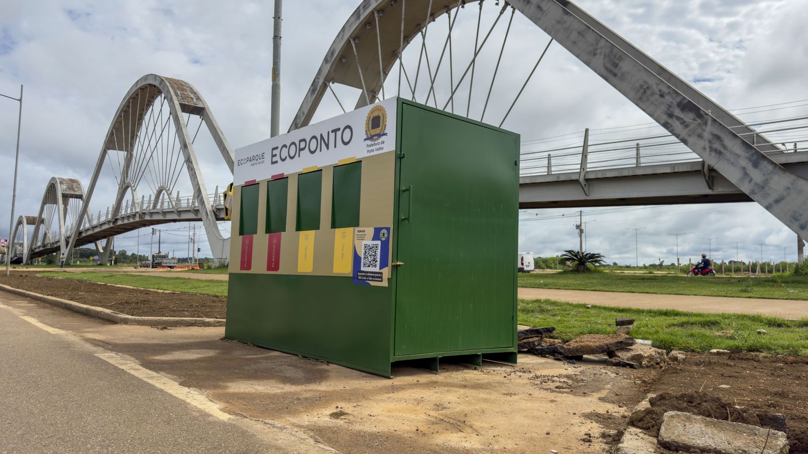 Ecopontos estão sendo instalados em diversas zonas da cidade