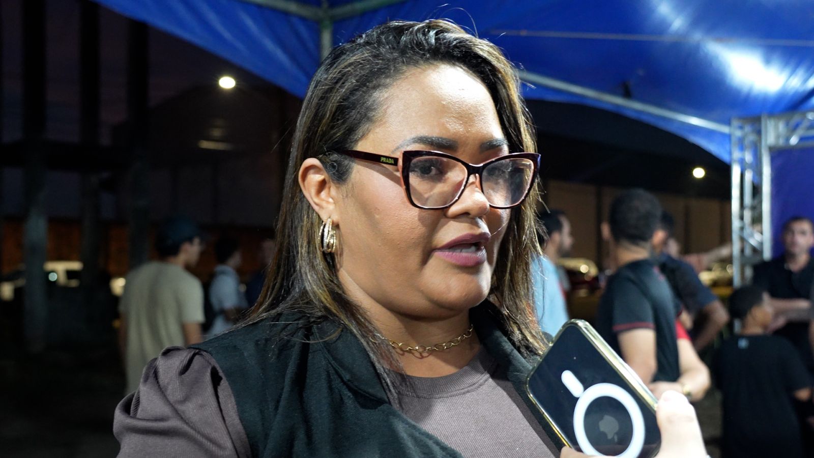 Elaine Guimarães lembrou emocionada o legado deixado por Cleidson