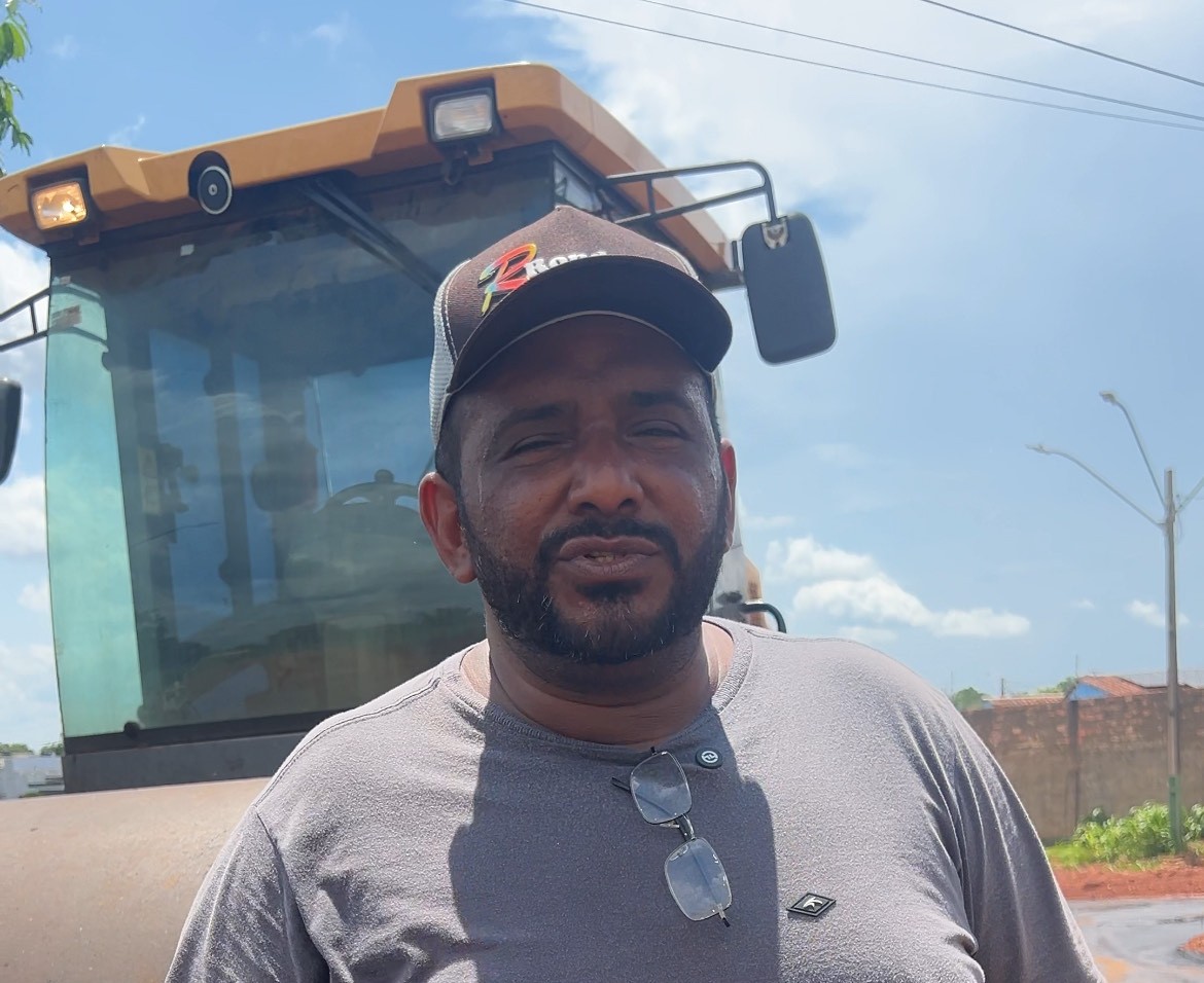 Neurivan Assunção conta que se sente feliz e alegre com essa ação da Prefeitura