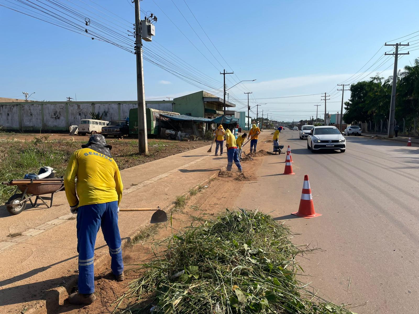 Semusb vem trabalhando diariamente em toda a capital