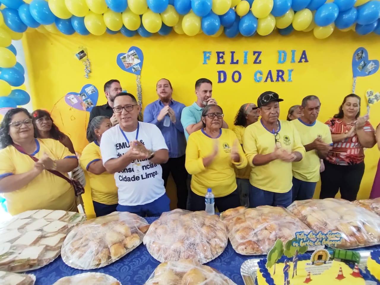 Evento contou com a presença do prefeito Léo Moraes e dos secretários Giovanni Marini e Paulo Moraes