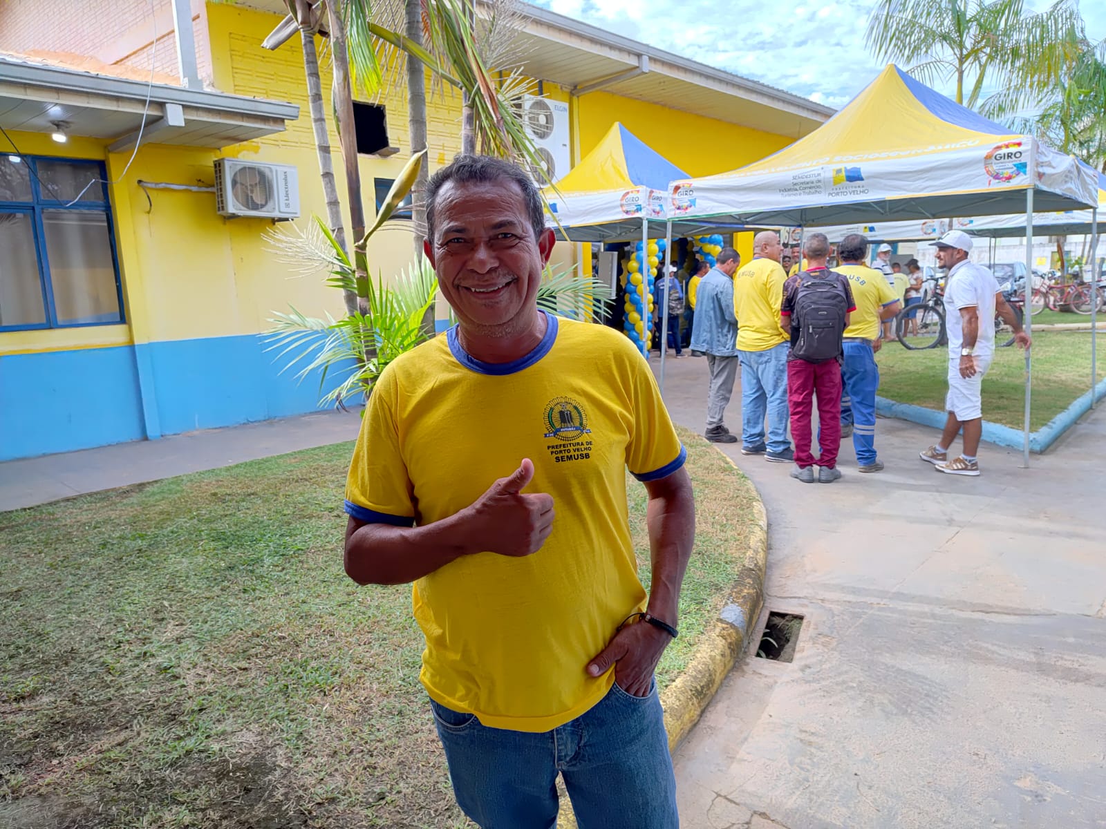 Benedito Oliveira, servidor da Semusb desde 1999