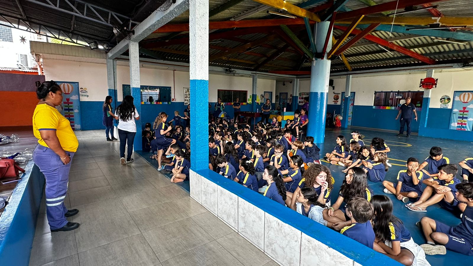 Ação aconteceu para cerca de 70 alunos, do Instituto Educacional Marise Castiel